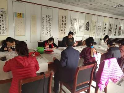 筆墨傳情 太平鎮文化站書法公益培訓開啟傳統文化之旅
